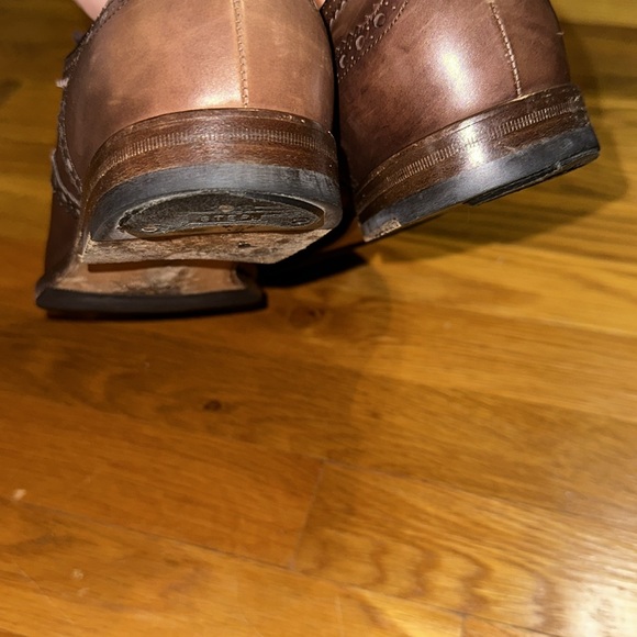 Gucci - Cap Toe Dress Shoes - Men’s Size 7 (US) - Brown - Picture 9 of 14